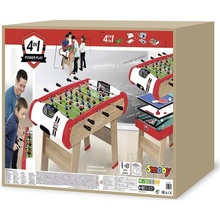 Настольный футбол SMOBY Павер Плей 4 в 1 (7600640002)
