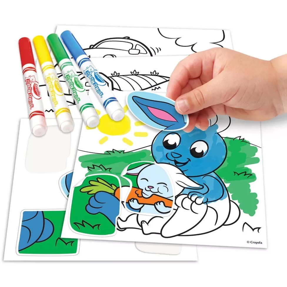 Набор для творчества CRAYOLA с наклейками (256699.106) Возраст от 2 лет