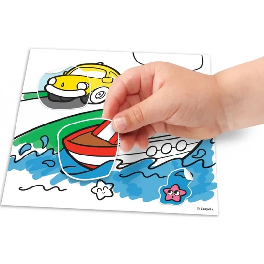 Набор для творчества CRAYOLA с наклейками (256699.106) Рисование раскраски и альбомы