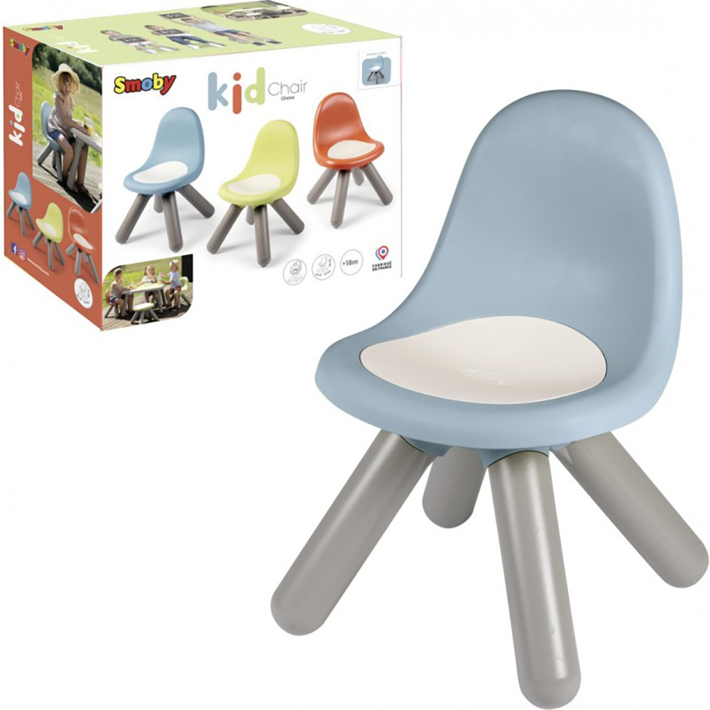 Детский стульчик SMOBY Life Blue-Gray (7600880121) Возраст от 2 лет