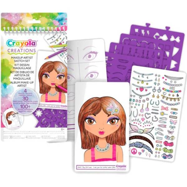 Набор для творчества Crayola Юный визажист Маленький (04-1055) Для кого для девочек