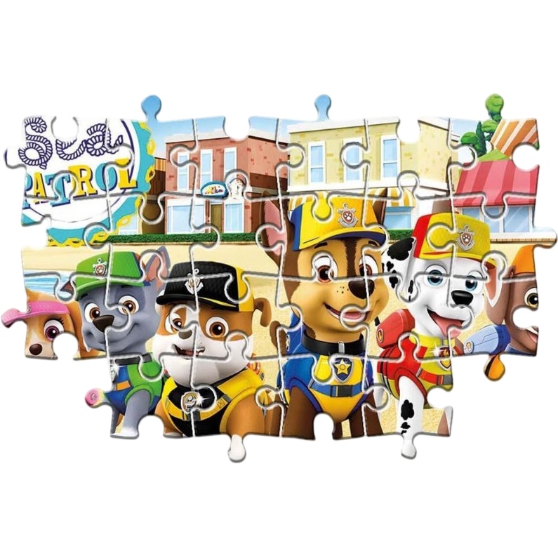 Пазл CLEMENTONI 2 в 1 Paw Patrol 2 по 20 элементов (24779) Пазлы классический