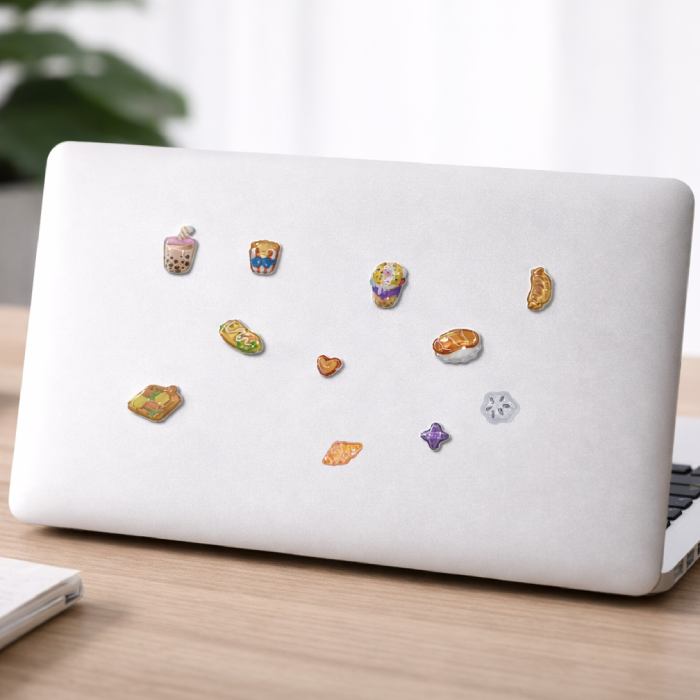 Набір 3D-наклейок TIKI WIKI Crystal Тики смачні (51368) Вік від 3 років