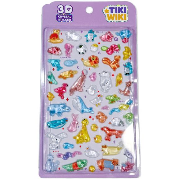 Набір 3D-наклейок TIKI WIKI Crystal Тикі море (51428)