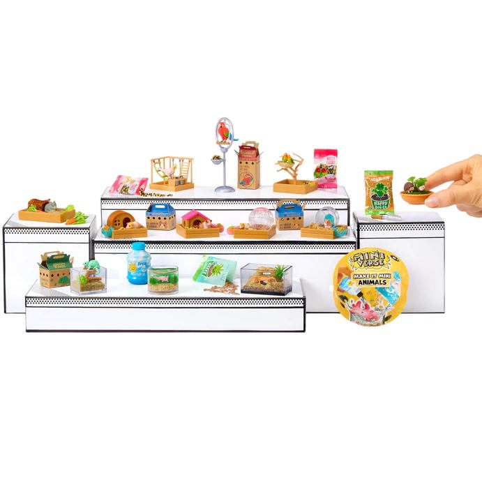 Внешний вид Игровой набор MGA'S Miniverse Animals Создай мир животных (595700)