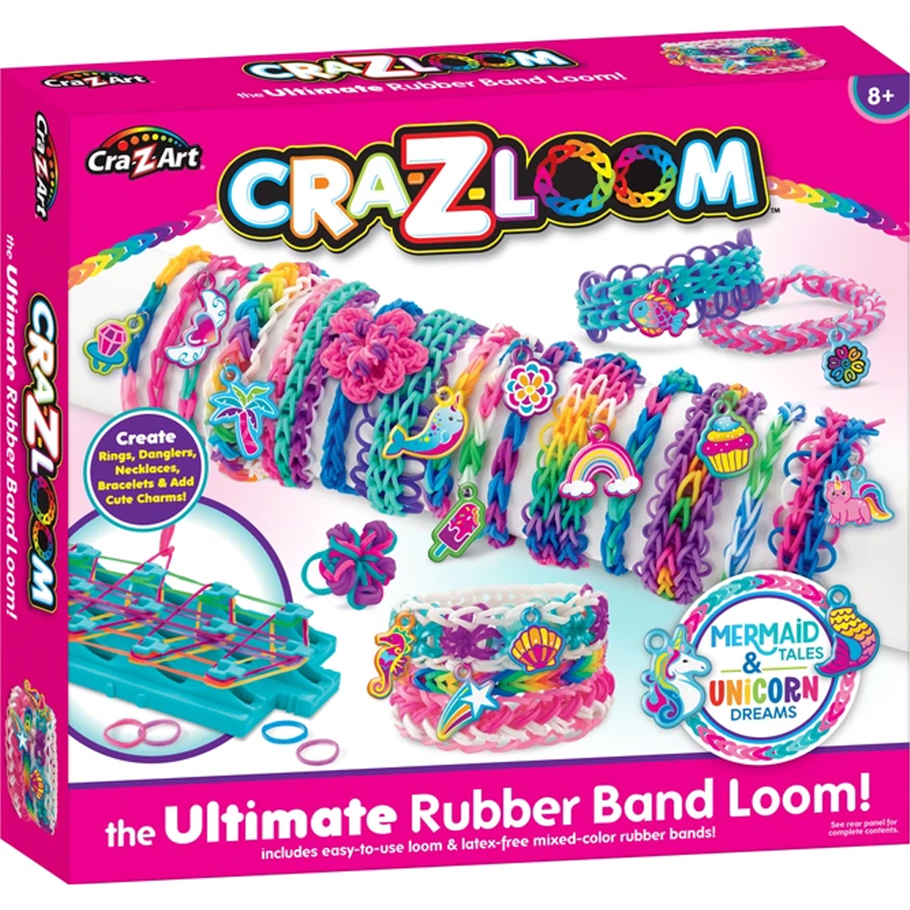 Набор для творчества CRA-Z-ART Charm Loom Studio Mermaid and Unicorn (17350CRA)