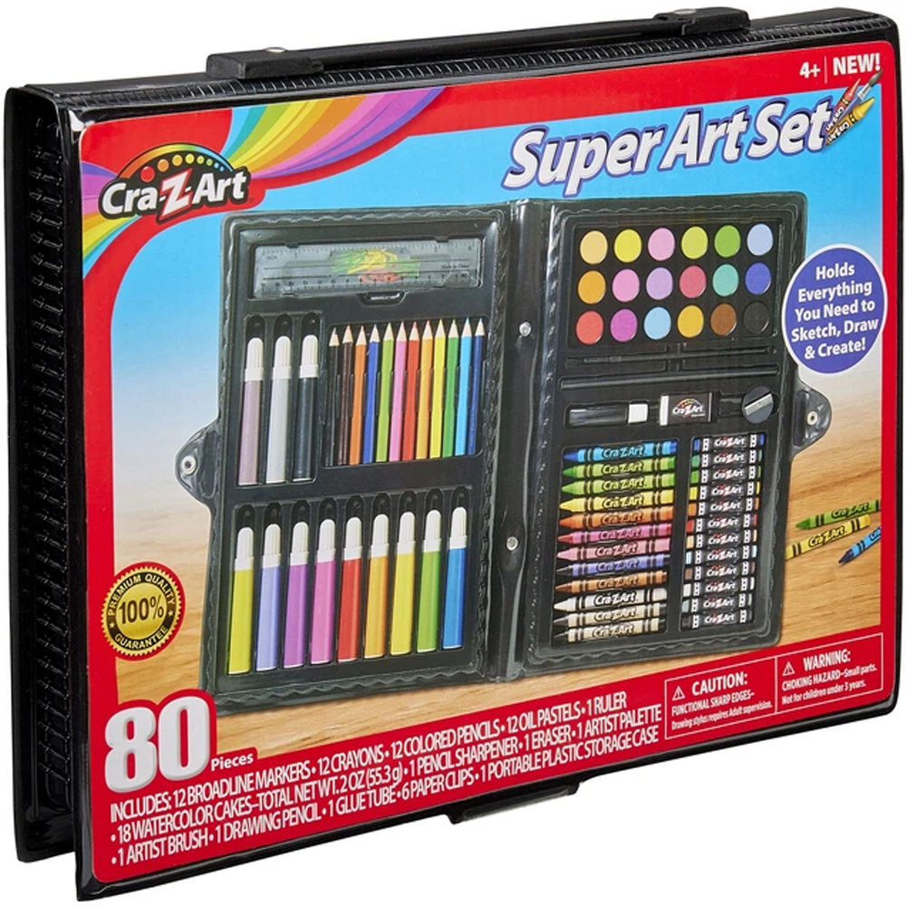 Набор для творчества CRA-Z-ART 80шт (11007CRA)