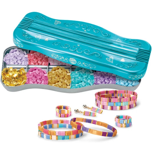 Набір для створення браслетів CRA-Z-ART Dots & Dashes Tila Bead Bracelet Studio (65606CRA) Рукоділля виготовлення браслетів та підвісок