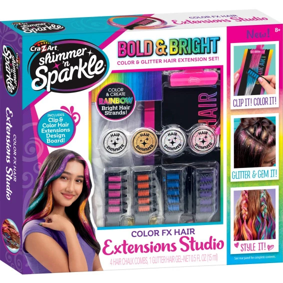 Набор для творчества CRA-Z-ART Color FX Студия наращивания волос (65594CRA)