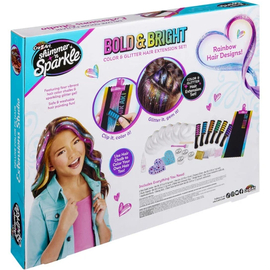 Зовнішній вигляд Набір для творчості CRA-Z-ART Colour FX Студія нарощування волосся (65632CRA)