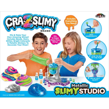 Набір слаймів CRA-Z-ART Metallic Slimy Studio 21 шт (60016CRA)