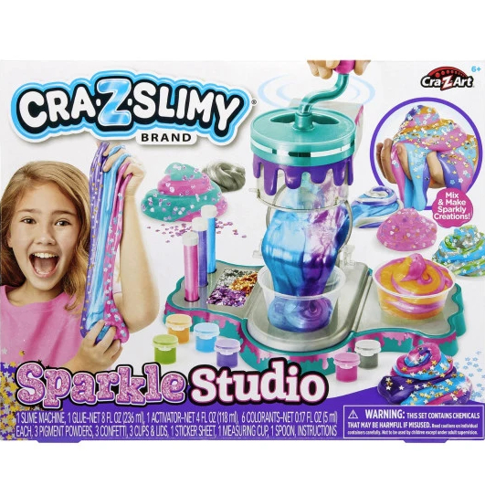 Изображение Набор слаймов CRA-Z-ART Glitter Sparkle Studio (60396CRA)