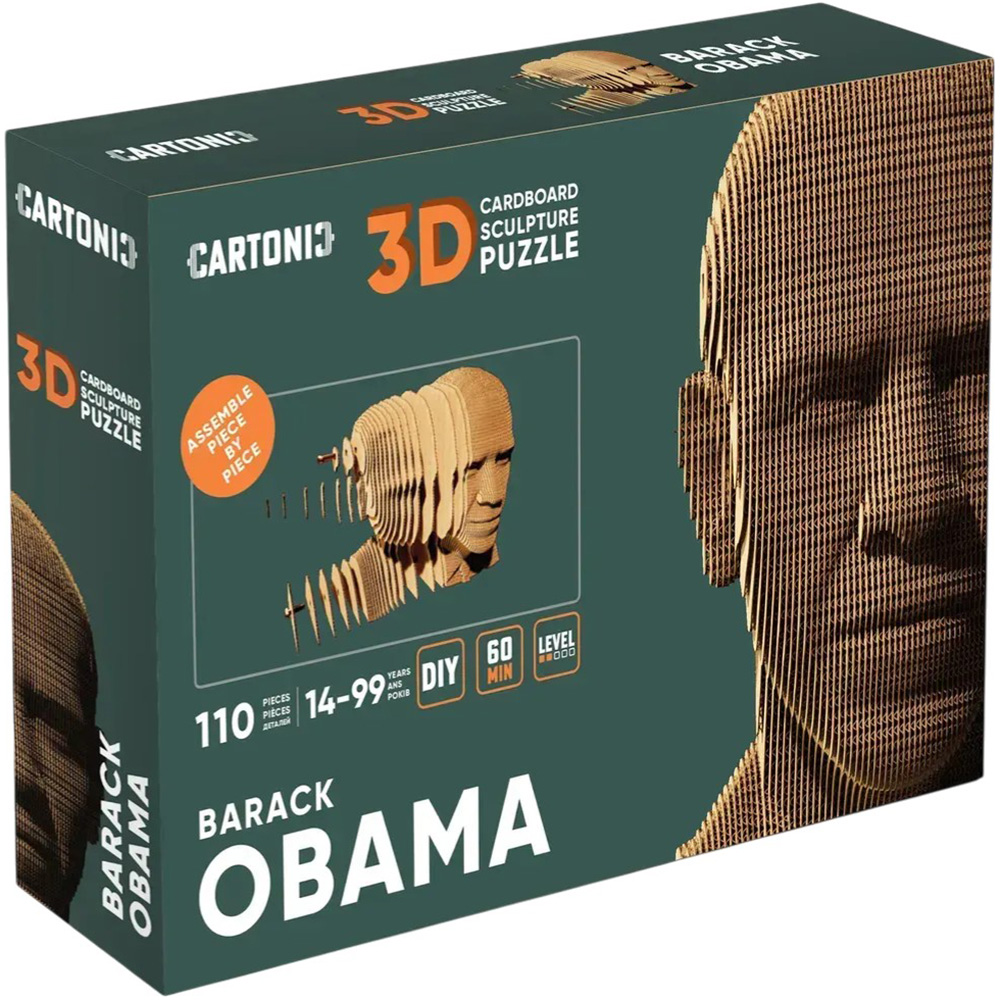 3D пазл CARTONIC Барак Обама 110 эл (CARTMOBM)