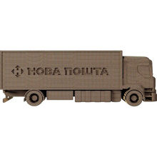 3D пазл CARTONIC Грузовик Новой почты (CARTNPTRU)
