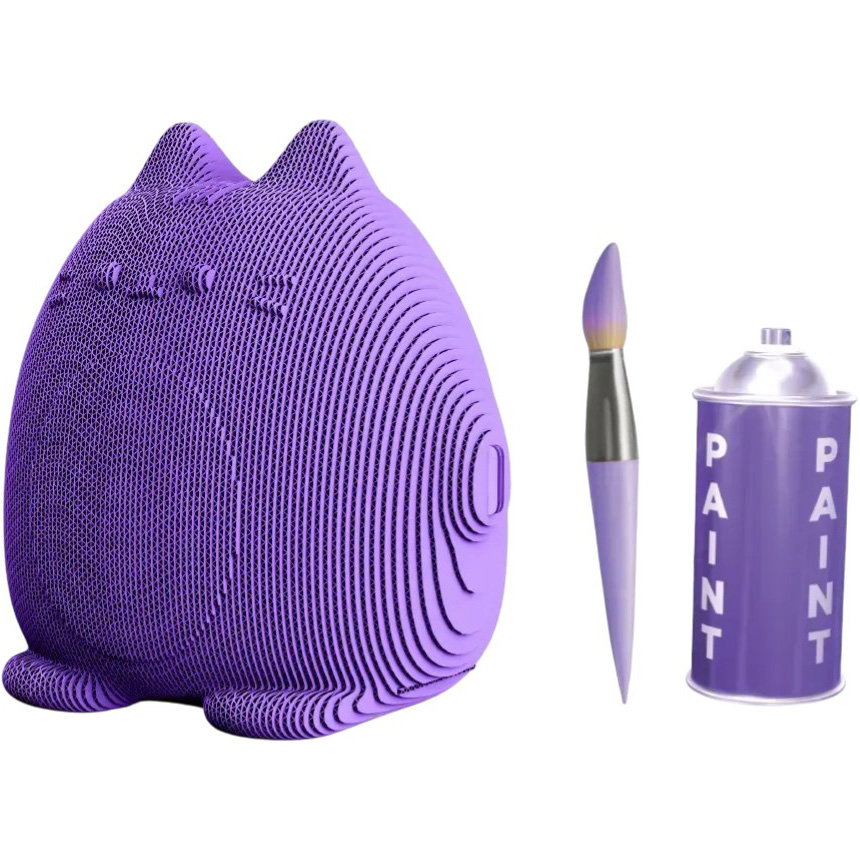 Фото 3D пазл CARTONIC Милий котик-скарбничка 98 ел (CARTCUTE)