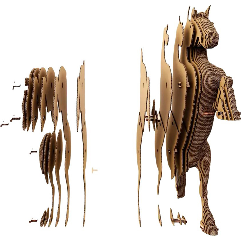 3D пазл CARTONIC Кінь 112 ел (CARTHORSE) Пазли тривимірний