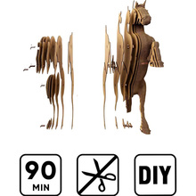 3D пазл CARTONIC Кінь 112 ел (CARTHORSE)