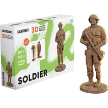 3D пазл CARTONIC Солдат 187 эл (CARTSOLDIER)