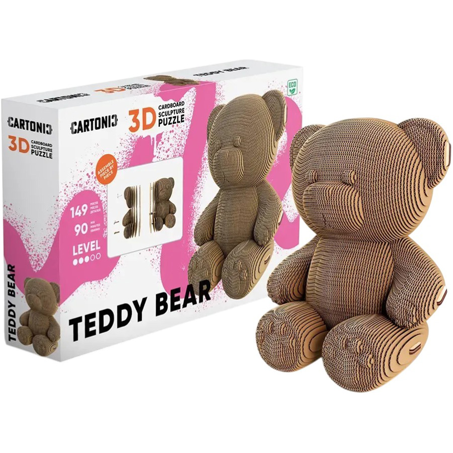 Заказать 3D пазл CARTONIC Плюшевый мишка 61 эл (CARTTEDDY)