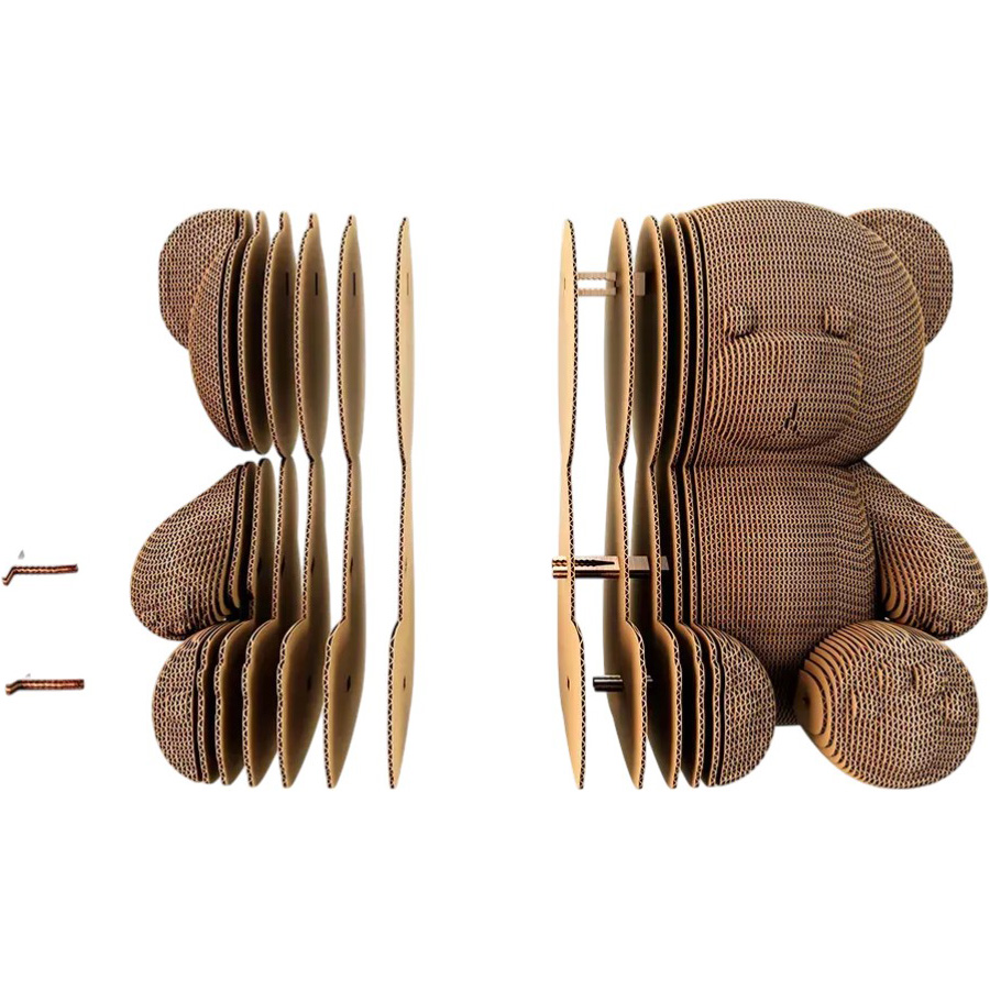 3D пазл CARTONIC Плюшевый мишка 61 эл (CARTTEDDY) Тематика пазла животные