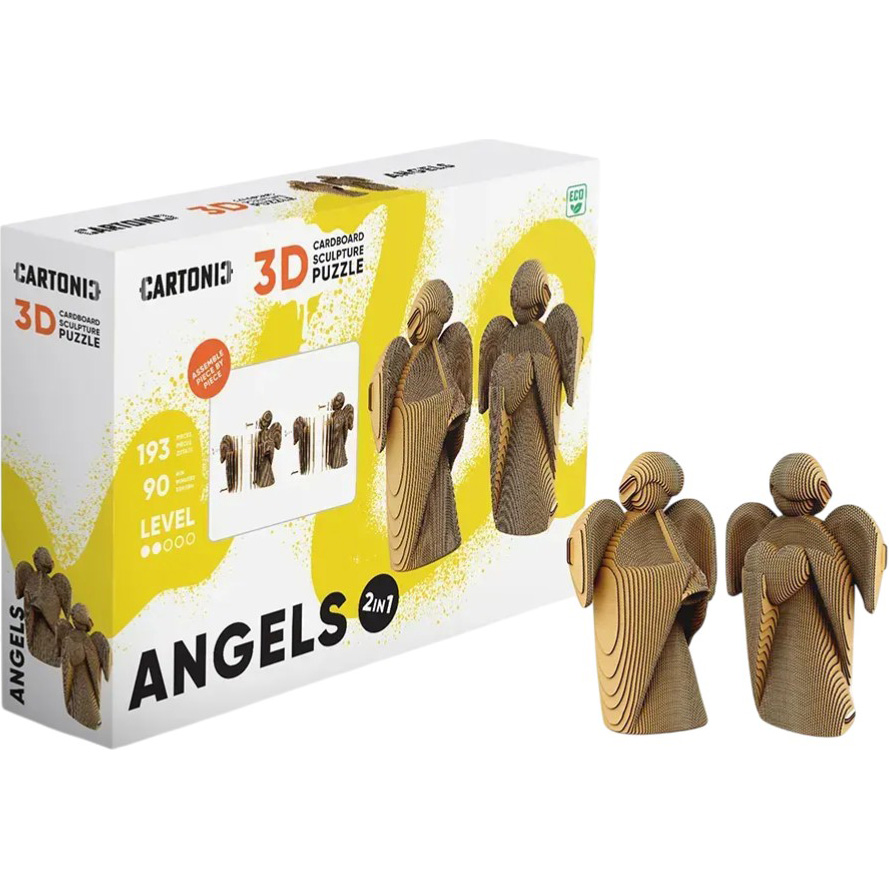 Внешний вид 3D пазл CARTONIC Ангелы 193 эл (CARTANGELS)