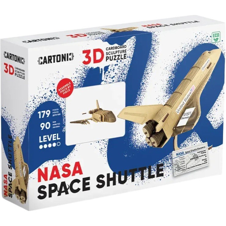 3D пазл CARTONIC Шатл NASA 179 эл (CARTNASASHUT)