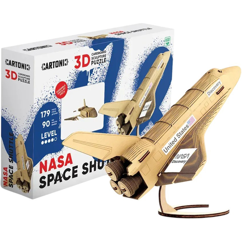 Заказать 3D пазл CARTONIC Шатл NASA 179 эл (CARTNASASHUT)