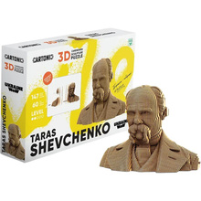 3D пазл CARTONIC Тарас Шевченко 147 эл (CARTTARAS)