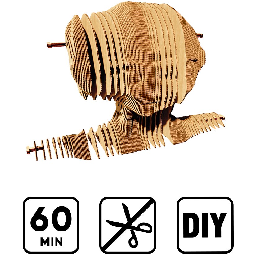 3D пазл CARTONIC Прибулець 131 ел (CARTMALN) Кількість елементів 131