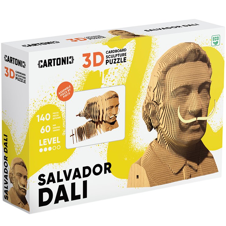 3D пазл CARTONIC Сальвадор Далі 140 ел (CARTMSDL)