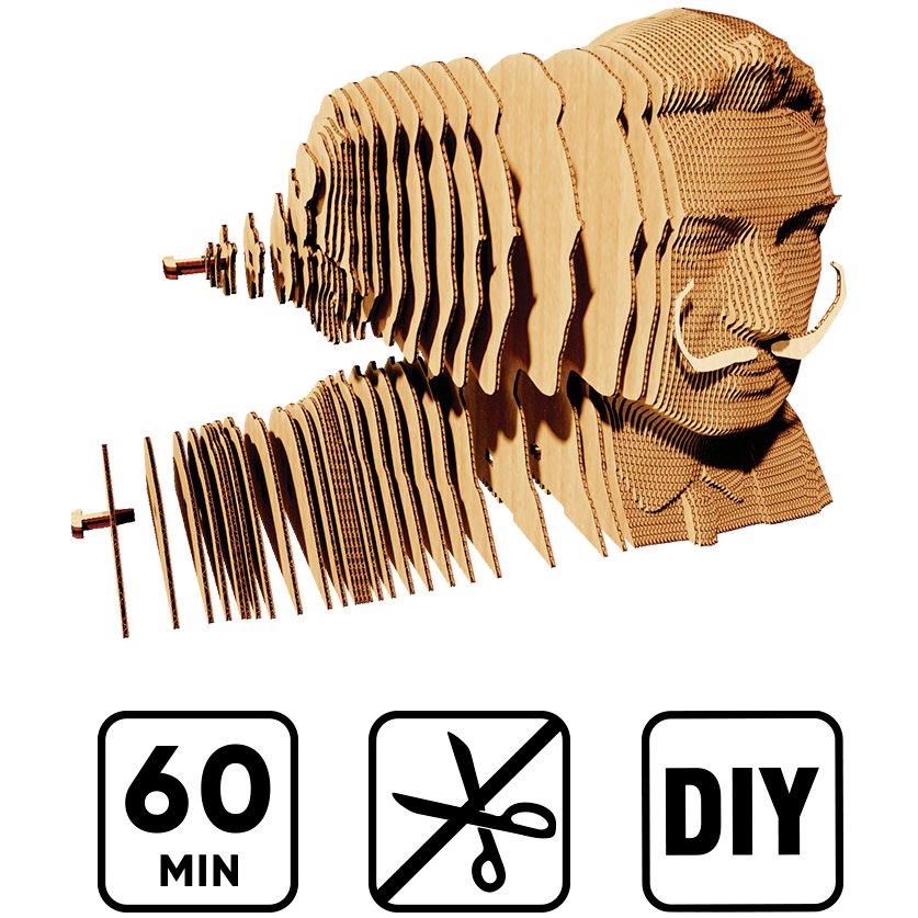 3D пазл CARTONIC Сальвадор Далі 140 ел (CARTMSDL) Кількість елементів 140