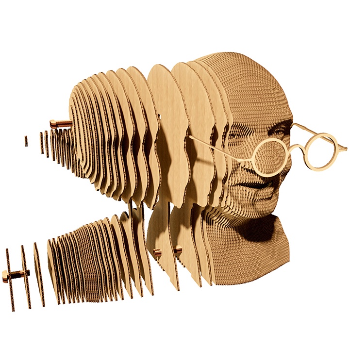 Фото 3D пазл CARTONIC Махатма Ганди 123 эл (CARTMGDH)