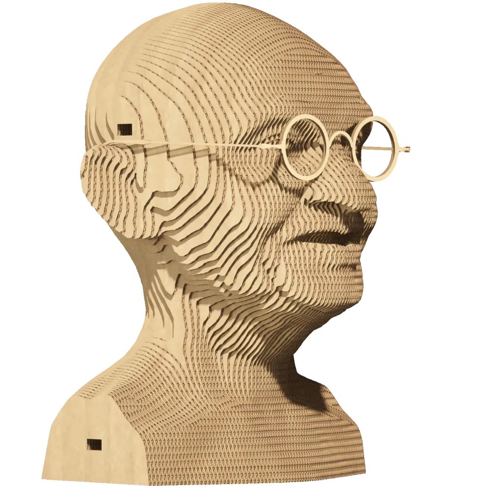 3D пазл CARTONIC Махатма Ганди 123 эл (CARTMGDH) Тематика пазла другое