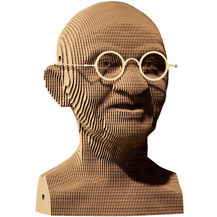 3D пазл CARTONIC Махатма Ганди 123 эл (CARTMGDH) Для кого универсально
