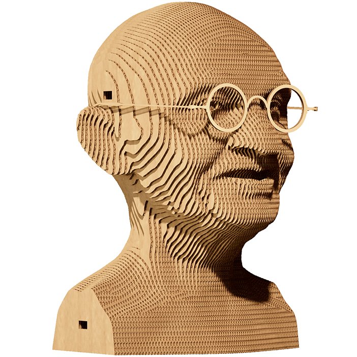 3D пазл CARTONIC Махатма Ганди 123 эл (CARTMGDH) Пазлы трехмерный