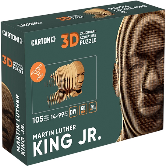 3D пазл CARTONIC Мартин Лютер Кинг 105 эл (CARTMMLK)