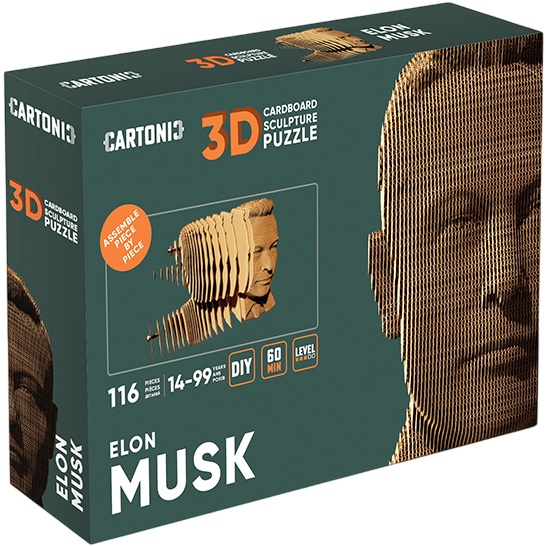 3D пазл CARTONIC ELON 116 эл (CARTMELN)