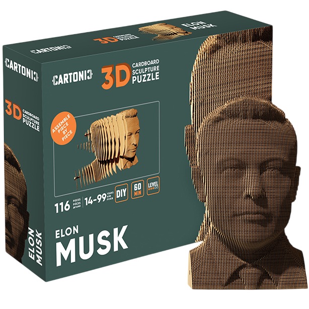 Внешний вид 3D пазл CARTONIC ELON 116 эл (CARTMELN)