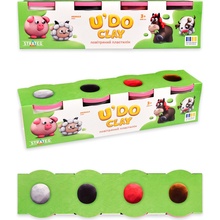 Набір для ліплення Strateg ЮДО клей 4 баночки (31109)