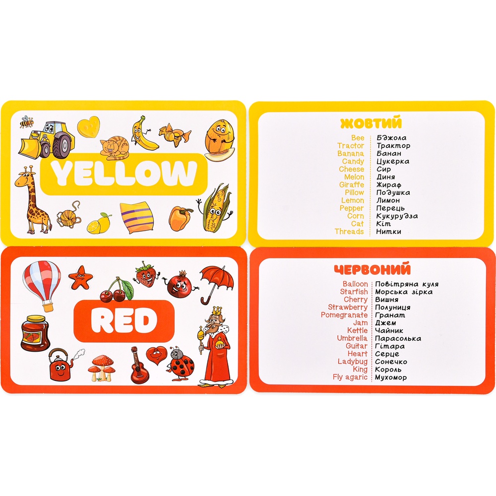 Внешний вид Настольная игра Strateg Английский азбука (31034)