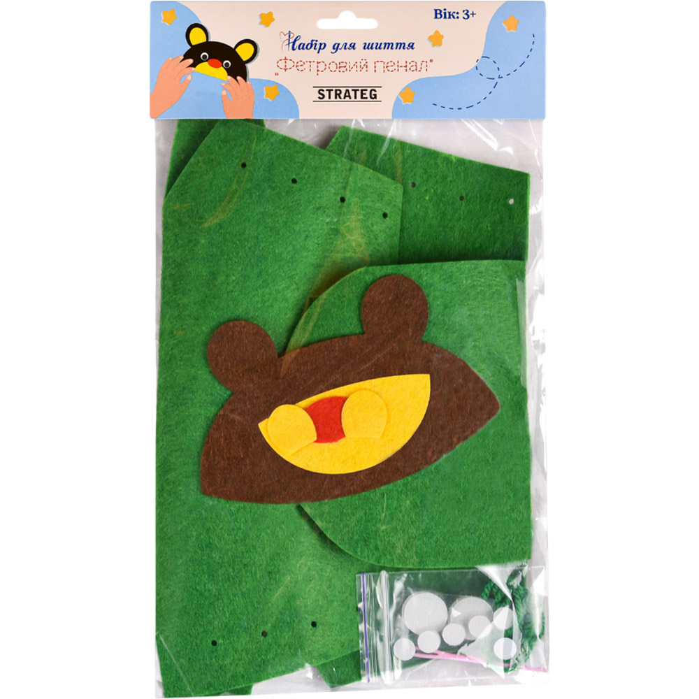 Фото Набір для шиття STRATEG Фетровий пенал (31041)