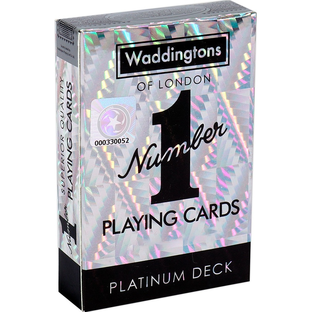 Гральні карти WINNING MOVES Waddingtons No.1 Playing Cards Platinum (35521)