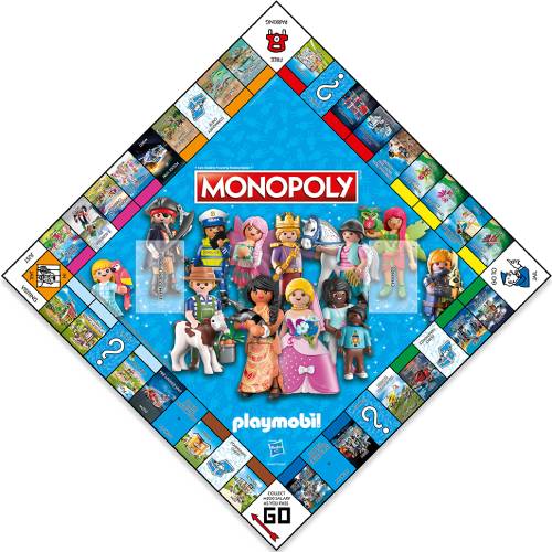 Настольная игра Winning Moves Playmobil Monopoly (WM03715-EN1-6) Предмет изучения логика 