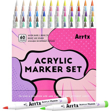Акриловые маркеры ARRTX AACM-0560B NEW 60 цветов (LC304424)