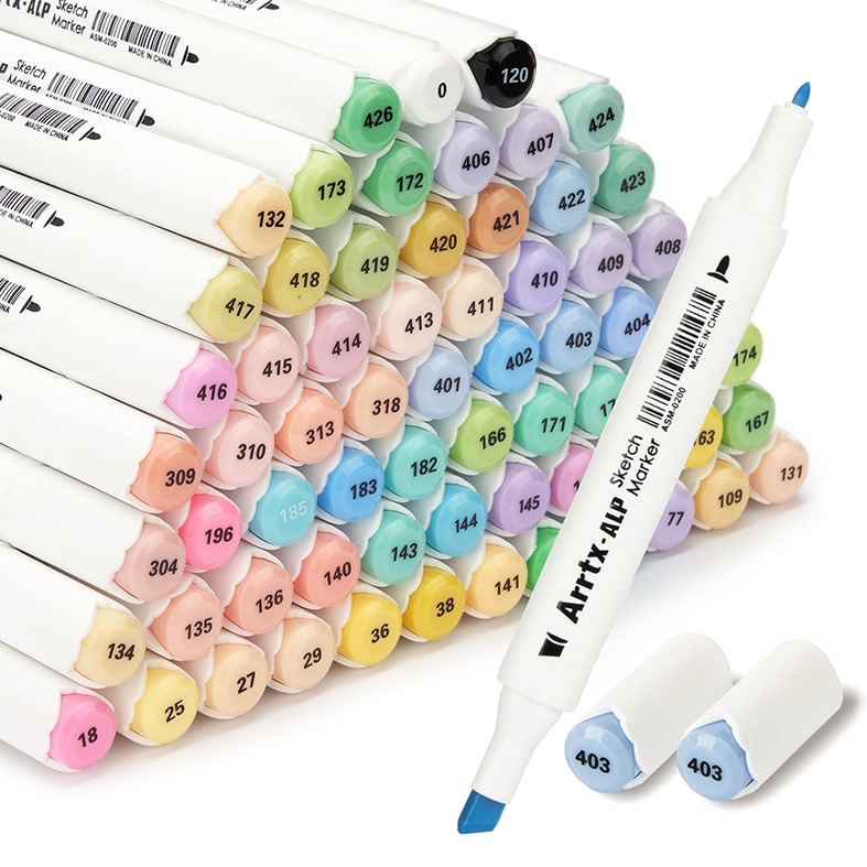 Спиртовые маркеры ARRTX ALP66 66 цветов (7263735) Для кого универсально