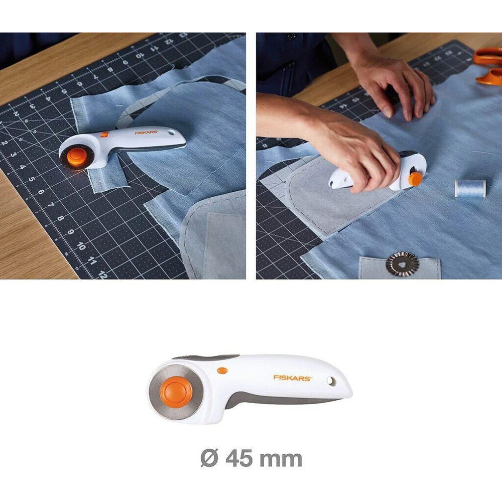 Різак роторний FISKARS Trigger 45мм (1003910) Для кого універсально