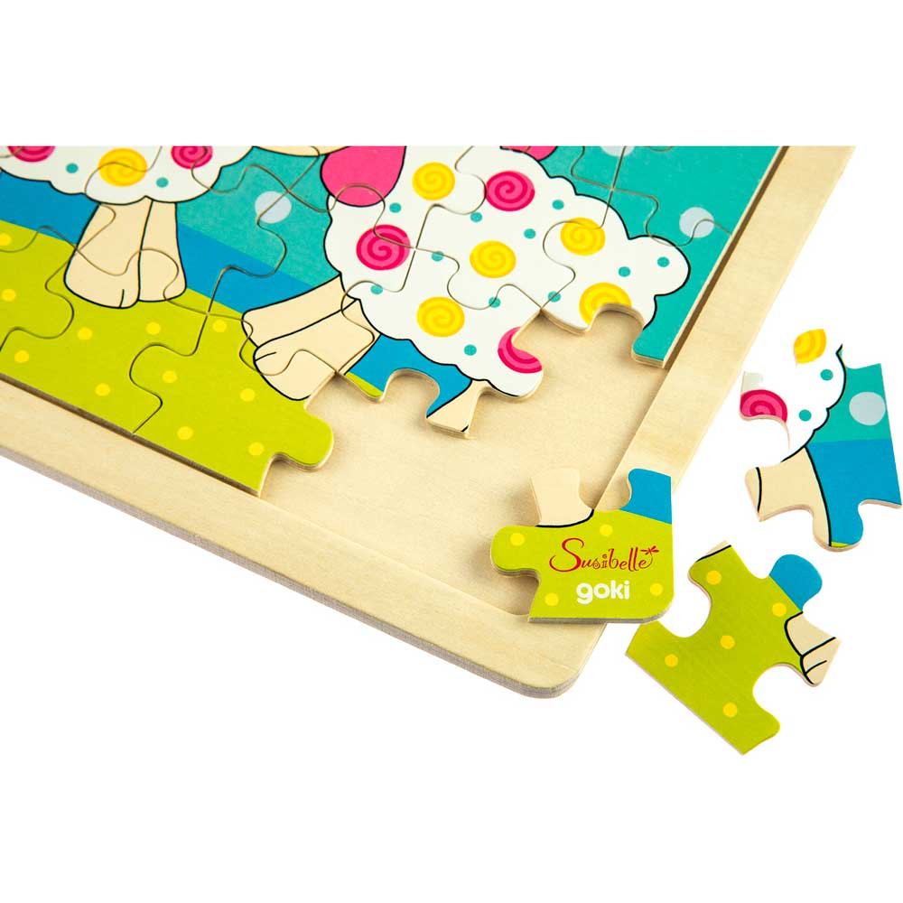 Пазл GOKI овечки Susibelle (57506-2) Для кого універсально