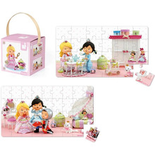 Набір з 2 пазлів JANOD Троянда грає принцесу J02770