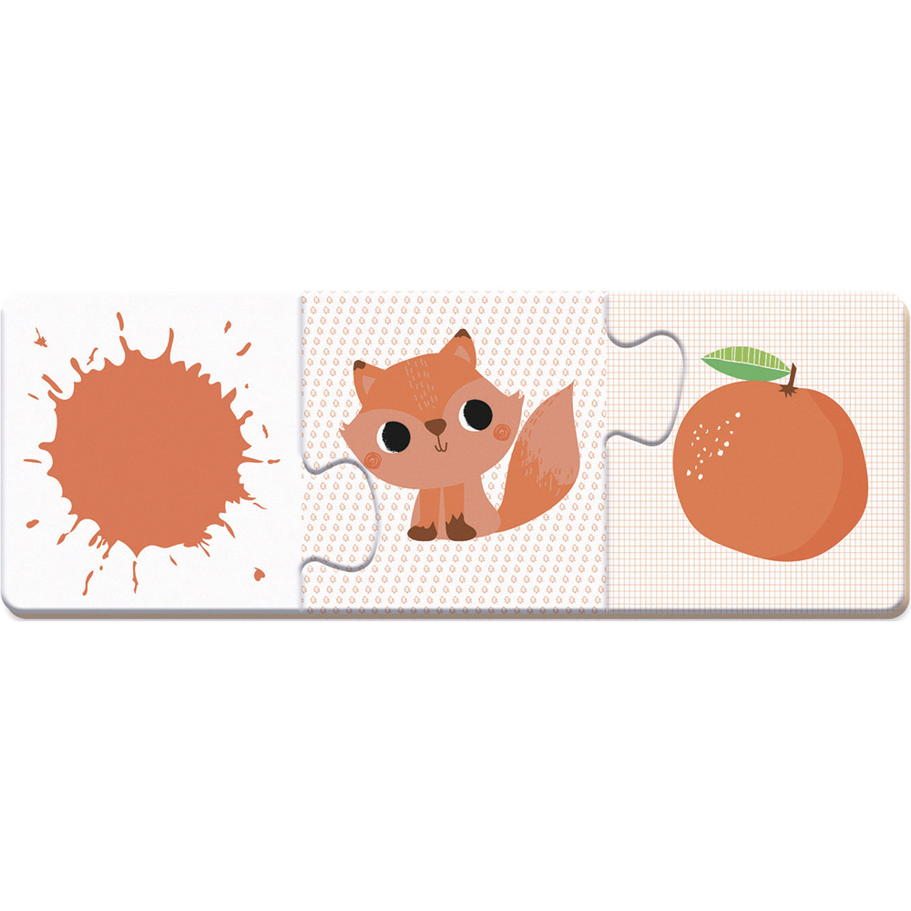 Пазл JANOD Изучаем цвет (J02709) Для кого универсально