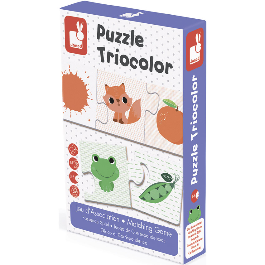 В интернет магазине Пазл JANOD Изучаем цвет (J02709)